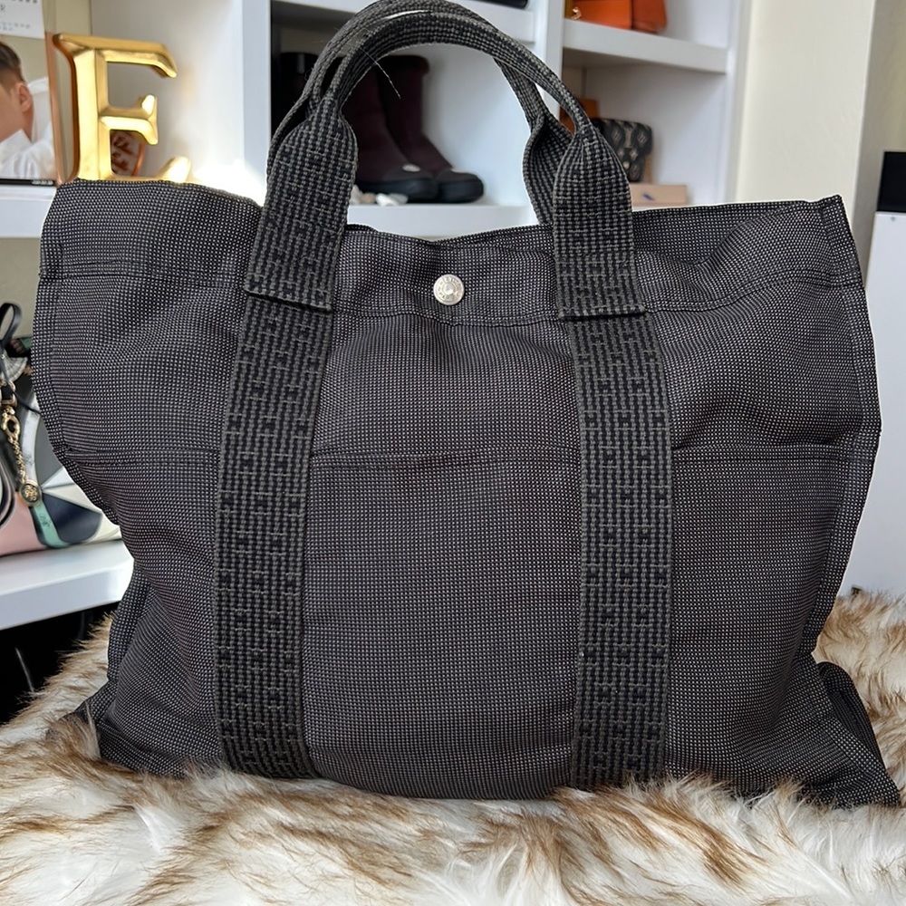 Hermes Canvas Tote